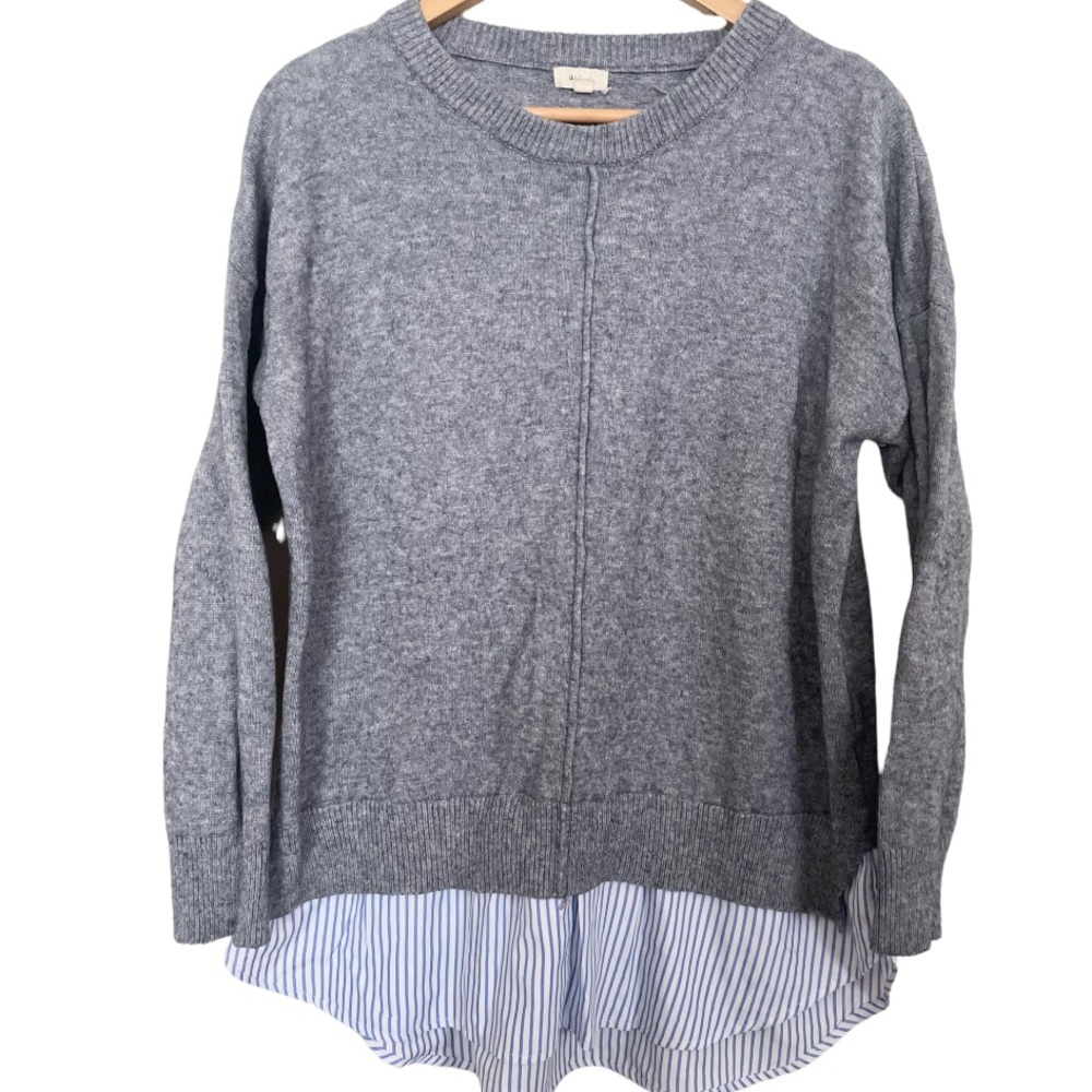 Debut Faux-Layered Sweater